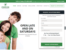 Tablet Screenshot of cornerstonedentalfm.com